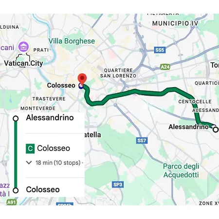 Comfortable And Quiet Flat Near Metro C 3 Min Walk - Colosseum In 18 Min * Рим
